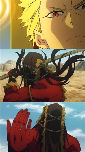 Fate Strange Fake Episode 4 Gilgamesh vs Alcides #anime #shorts #fate