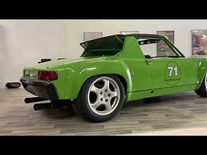 Porsche 914 Racecar on the street
