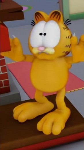 😡 ¡Garfield se vengará! 😡 #shorts #Garfield #dibujos animados #animación