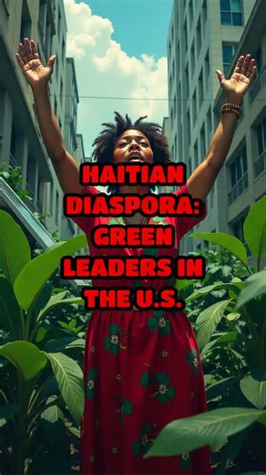 Discover how the Haitian diaspora is driving environmental change in the U.S. through green projects and climate activism. #HaitianPride #GreenLeaders #ClimateAction #DiasporaImpact #Sustainability #HaitiToTheWorld Like and follow for content.
