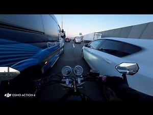 Lane splitting | SUZUKI GS 500 | 4K POV PURE SOUND