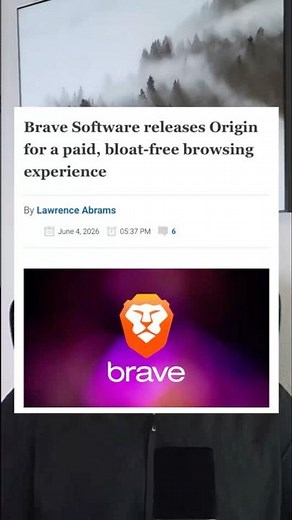 Brave Launches Paid Browser Without Crypto, AI, or Rewards #tech #hacker #technews #cybersecurity