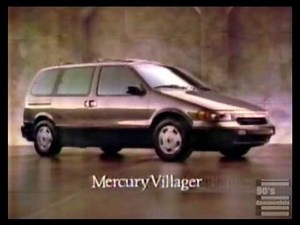 Mercury Villager Minivan Commercial 1998