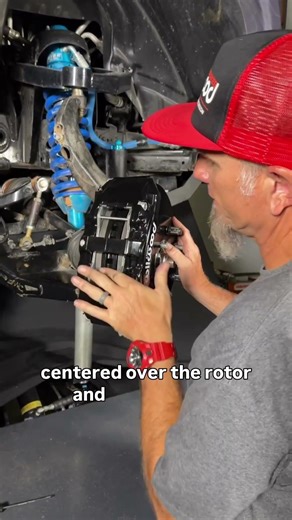 Tip when installing a new brake kit, especially when going from floating caliper to radial mount.