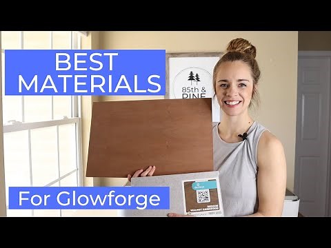 Laser Cutting Materials - What I Use For Glowforge