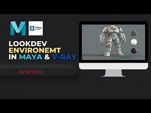 Lookdev Environment in Maya & V-Ray-5 | #maya #autodesk #vray #3d #render #lighting #chaosgroup