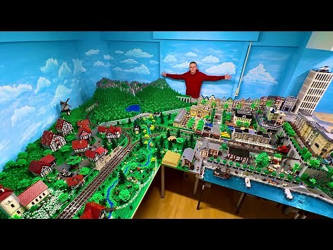 Giant LEGO City | Complete Overview after 2 years of building