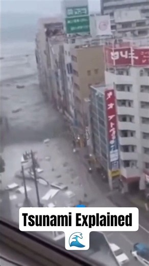 How Earthquake Create Tsunami In Seconds | Tsunami Explained 🌊