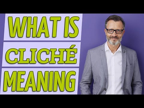 Cliché | Definition of cliché