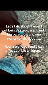 Being a step parent and bio parent is hard, because no one talks about how blended families affect our bio kids. We always feel bad for the step kids having to manage two households, but what about the bio kids that also deal with… 1. Missing their sibling(s) when they’re at the other home 2. Dealing with everyone’s stress over court battles 3. Missed time with their parents when they’re fighting for the other sibling(s) 4. Difficult conversations 5. Seeing their siblings struggle and not unders