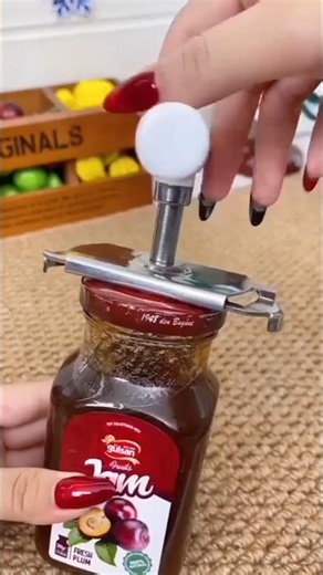 Open Any Tight Jar Easily! 🍯 Stainless Steel Adjustable Jar Opener ✨