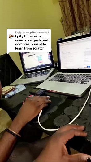 Replying to @stepup4kob Trading signal not make you profitable