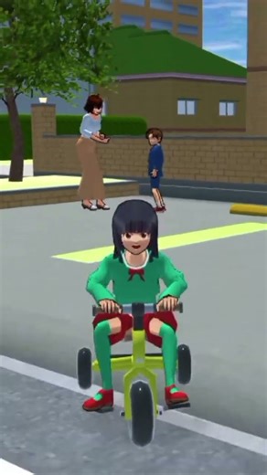 Mio stole her brother cycle #sakuraschoolsimulator #video #sakura #sakuraschoolsimulatordrama