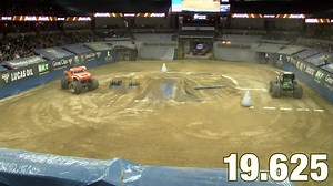 21K views · 338 reactions | Teamwork makes a dream work in the relay race 卵亂 | Monster Jam | Facebook