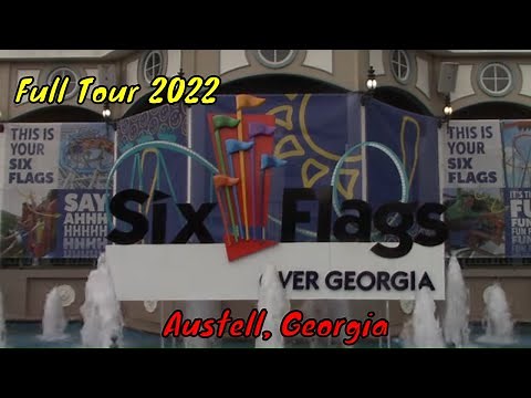 Six Flags Over Georgia Full Tour - Austell, Georgia