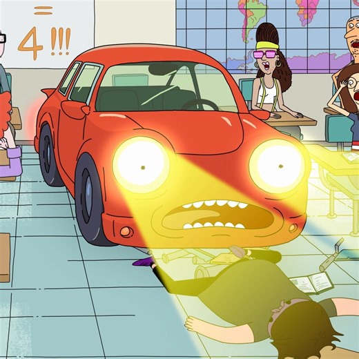 I turned you into a car Morty | Rick and Morty