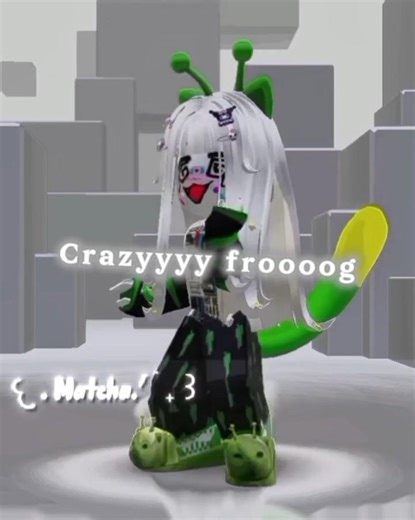I called ya a crazy frogggg #roblox #edit #frog #crazyfrog
