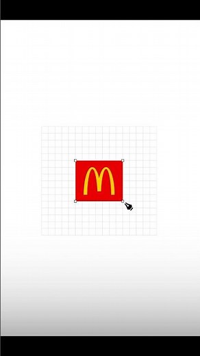 ❤️‍🔥How to Draw the McDonald’s Logo in Illustrator.