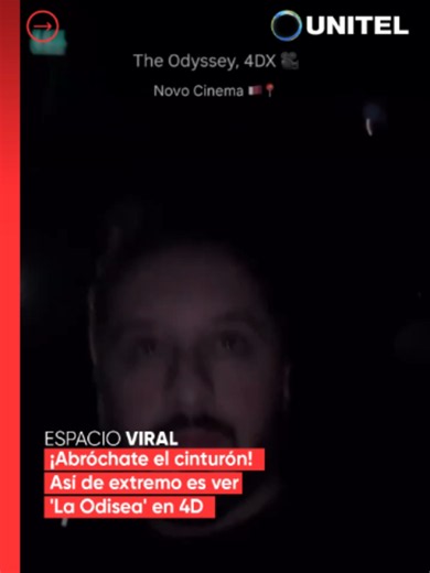 La Odisea en 4D: cómo es la experiencia en sala 4DX