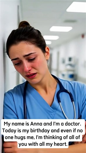 My name is Anna. Today is my birthday. I spent it at the hospital. I spent the whole night delivering bad news. I held cold hands. I tried to smile with my eyes, because my face is still hidden behind a mask. I didn't get any hugs today. There was no cake. No loved one whispered “happy birthday.” But as I walked out of that last cold room, I paused in the empty hallway and took a deep breath. I thought about all the people I've cared for. The pain I've tried to ease. And I realized something: Ev