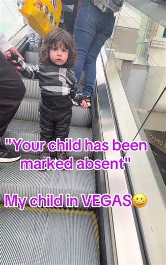 "Your child has been marked absent" My child in vegas#lasvegas #viral ...