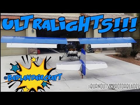 Ultralight Company "Badland Aircraft" Owner, Chris Deuel, shows us around his latest creation.