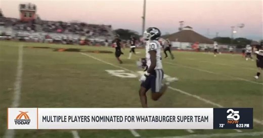 Five football standouts nominated for Whataburger Super Team