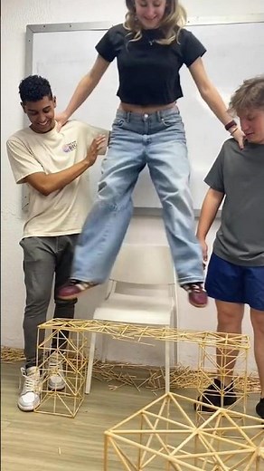 Backbencher Builds the Strongest Popsicle Stick Bridge 😱🌉