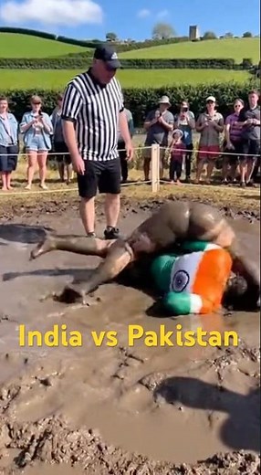 women's mud wrestling championship💥 part 24 | India vs Pakistan #wrestling #wwe #womenssport