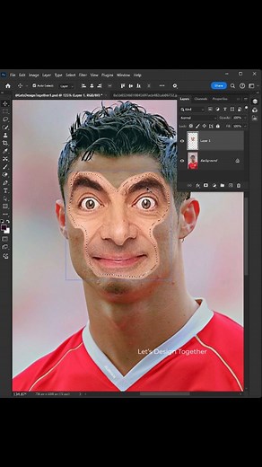 Face SWAP in Photoshop #graphicdesigning #graphics #tutorial #photoshop #photoediting