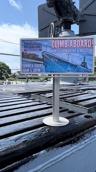 Discover the Mini Billboard at Silversides Submarine