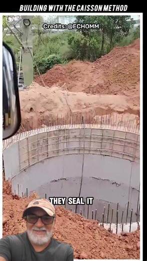 4.2K views | Building with the Caisson Method #reelsvideoシ #reelsviralシ #shorts #foryou | Sam Recipes | Facebook