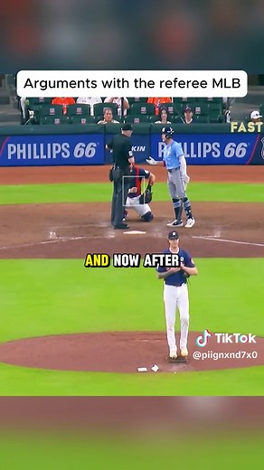 Arguments with the referee MLB #mlb #tiktok #foryou #baseball #usa