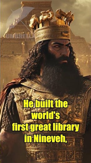 Ashurbanipal: The King of the world #reels #historical #assyrians #history #historicalreels #library