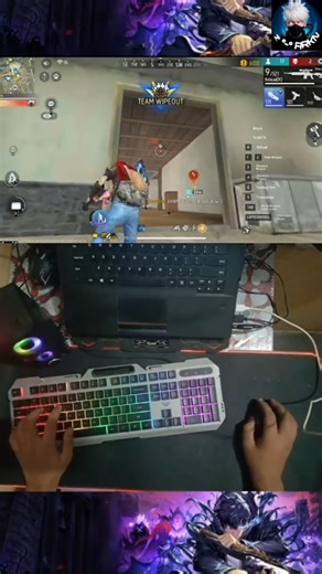 BR RENK📈Op Clutch 🔥PC GAME PLAY 💀 With Handcam🔥🔥 #phonk #virelshorts #gaming