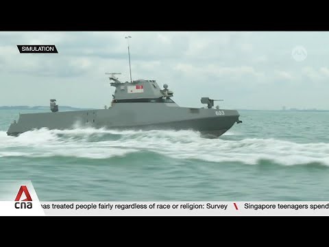 Singapore navy deploys unmanned vessels to carry out patrol operations