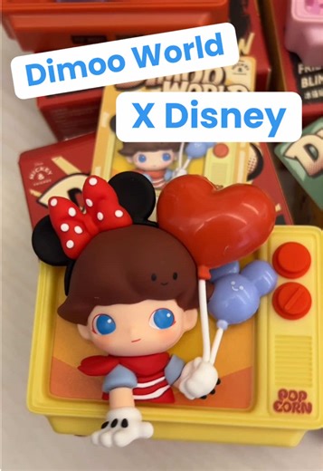 Dimoo World x Disney Fridge Magnet Unboxing