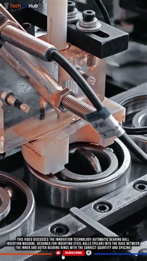 Innovation Bearing Ball Filling: Precision Assembly Technology for Optimal Bearing Quality #tech