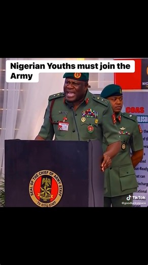 The effect of trying to join Oil and water together. When a country is falling apart, the youth will have no interest in joining their army . When the Nigerian government pardons terrorists and reintegrates them into the military, no sane youth will willingly want to join the military because those terrorists will continue to sabotage the operation of the military, leading to the death of the military personnel. Divide Nigeria now and save lives, it's not by force that the northern muslims and s
