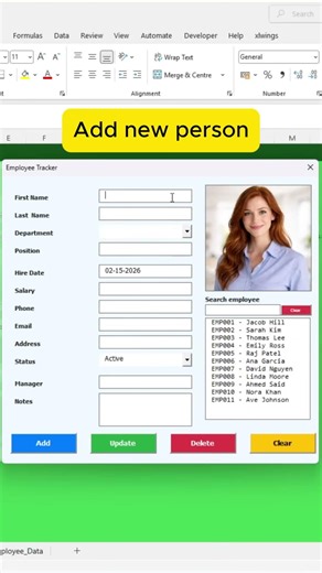 Simple Employee Tracker Every Business Needs #excel #tutorial #smallbusiness