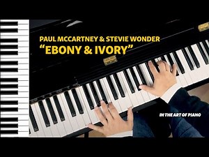 Song No.44 "Ebony & Ivory"｜Stevie Wonder & Paul McCartney｜Piano Edit by M. Lichter Island Piano