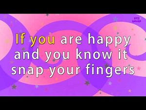Karaoke Rhymes - If you are happy