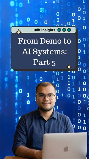 Udit Pathak on Instagram: "Silicon Valley Assumptions vs. Indian Reality. We often copy architectures from San Francisco and wonder why they fail in Bangalore. In the finale of "From Demos to Systems," we look at the two hardest realities of deployment: Unit Economics (Row 7) and Infrastructure Constraints (Row 8). The Reality Check: Most demos run on "Infinite Cloud" assumptions. They assume stable low-latency internet and unlimited GPU credits. But in the Production-Grade Reality Checklist: 🔴