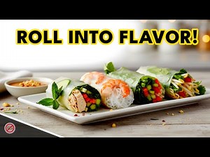 Spring Rolls 3 Ways: Easy, Healthy & Low Carb!