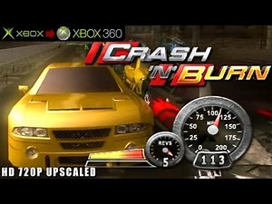 Crash 'N' Burn - Gameplay Xbox HD 720P (Xbox to Xbox 360)
