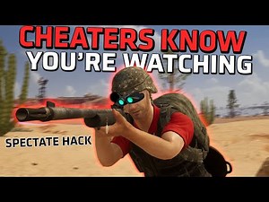 CHEATERS KNOW YOU'RE WATCHING THEM - Evidence of "spectate hack" - PUBG