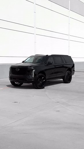 ‘25 ESCALADE ESV SPORT PLATINUM 5,536 MILES / STOCK #11040 2.5” Custom Leveling Kit 24” Vossen “HF6-3” Wheels 35x12.50R24LT Nitto A/T Tires Paint Matched / Smoked Markers Price: $149,991 / HurstAutoplex.com #Leveled #Vossen #HF63 #Nitto #Tires #Cadillac #EscaladeESV #SportPlatinum #AutoplexCustoms #HurstAutoplex #SUV | Hurst Autoplex