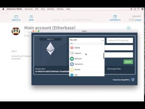 How to Back up and load the Ethereum Wallet