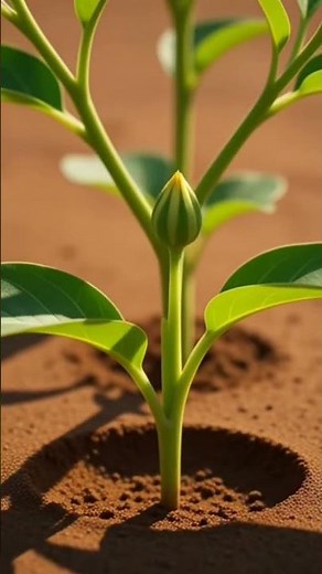 Ultra Realistic 3D Plant Growing From Seed to Fruit | Timelapse Animation”