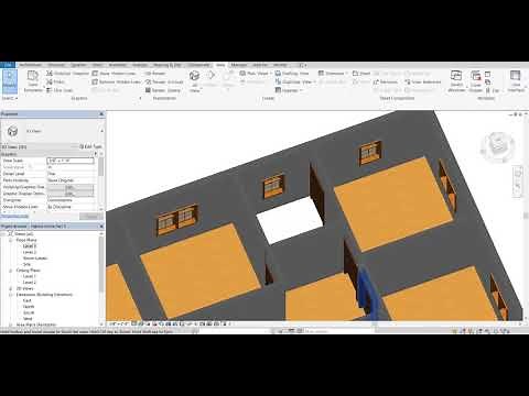 Autodesk Revit 2018 Tutorial #7 - Carpet, Hardwood, and Tile Editing - Habitat Home Design